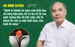 trieu chung benh tri NS Binh Xuyen
